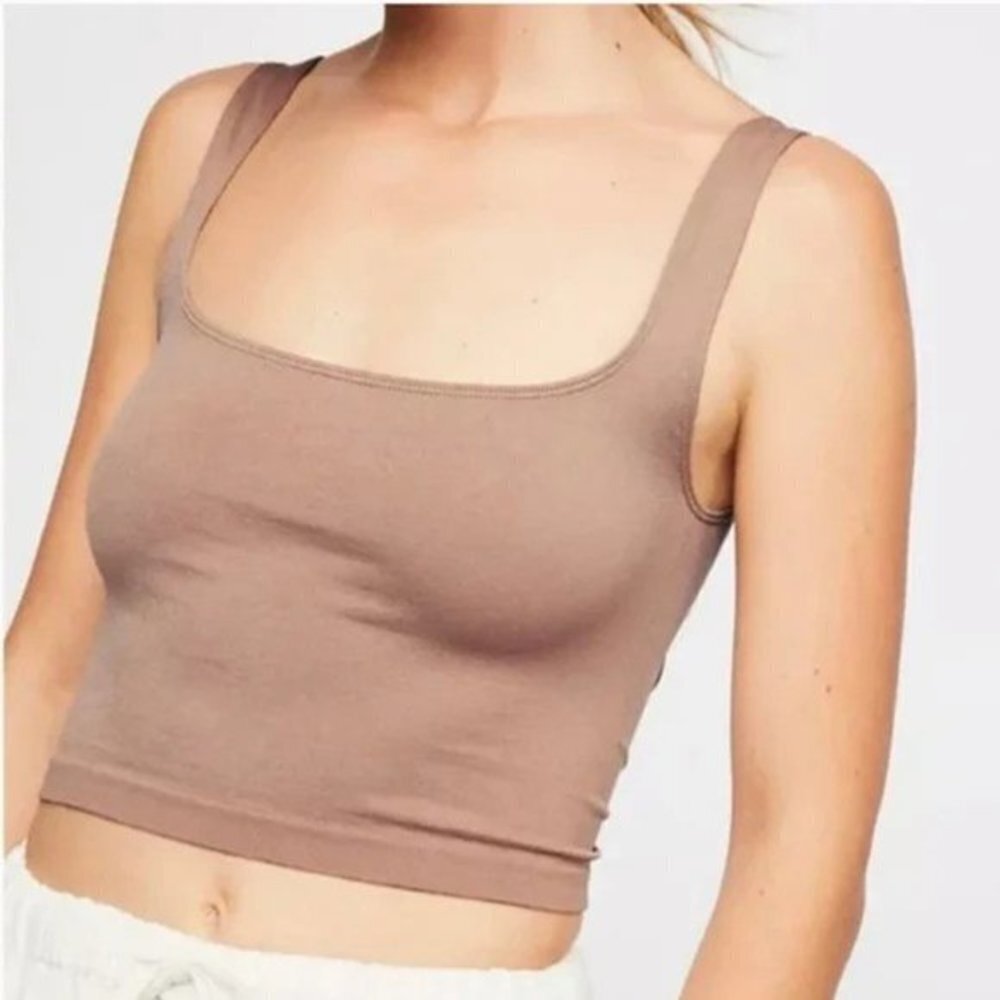 A&F Crop Top Soft Collection Women's Large Tank Top